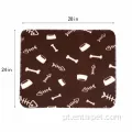 Puppy Warm Print Fleece Throw Blanket 5 pacote